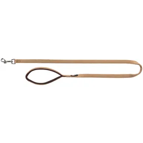 PREMIUM-Leine mit gepolstertem Griff, Karamell L-XL: 1,00 m/25 mm